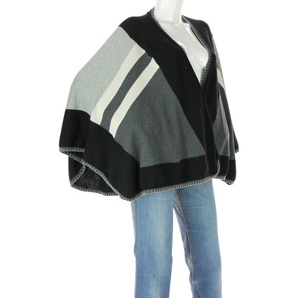 Cabi Portuguese Pavement Wrap Cape Poncho Shawl Sweater Jacket - Picture 1 of 5